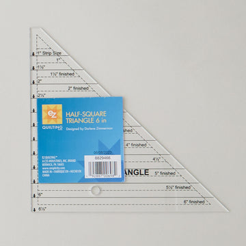 EZ Quilting Half Square Triangle - 6"
