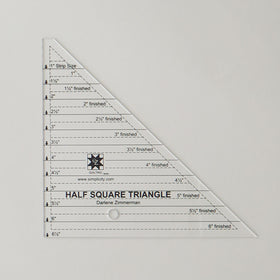 EZ Quilting Half Square Triangle - 6"