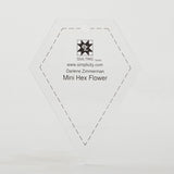 EZ Quilting Mini Hex Flower Ruler