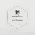 EZ Quilting Quilt with Mini Tools & Project Book - Mini Hexagon Tools