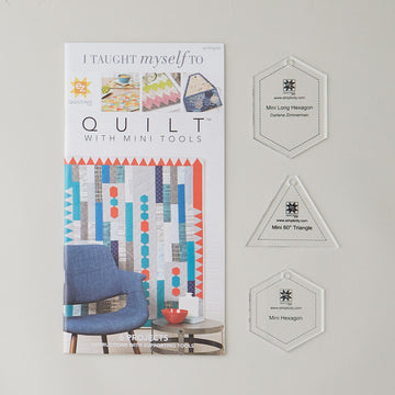 EZ Quilting Quilt with Mini Tools & Project Book - Mini Hexagon Tools