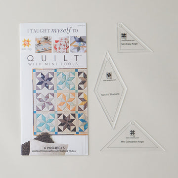 EZ Quilting Quilting with Mini Tools & Project Book - Mini Easy Angles