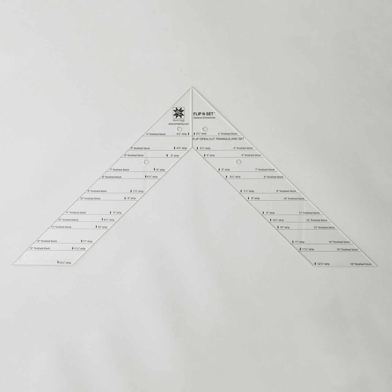 EZ Quilting Flip N Set Ruler