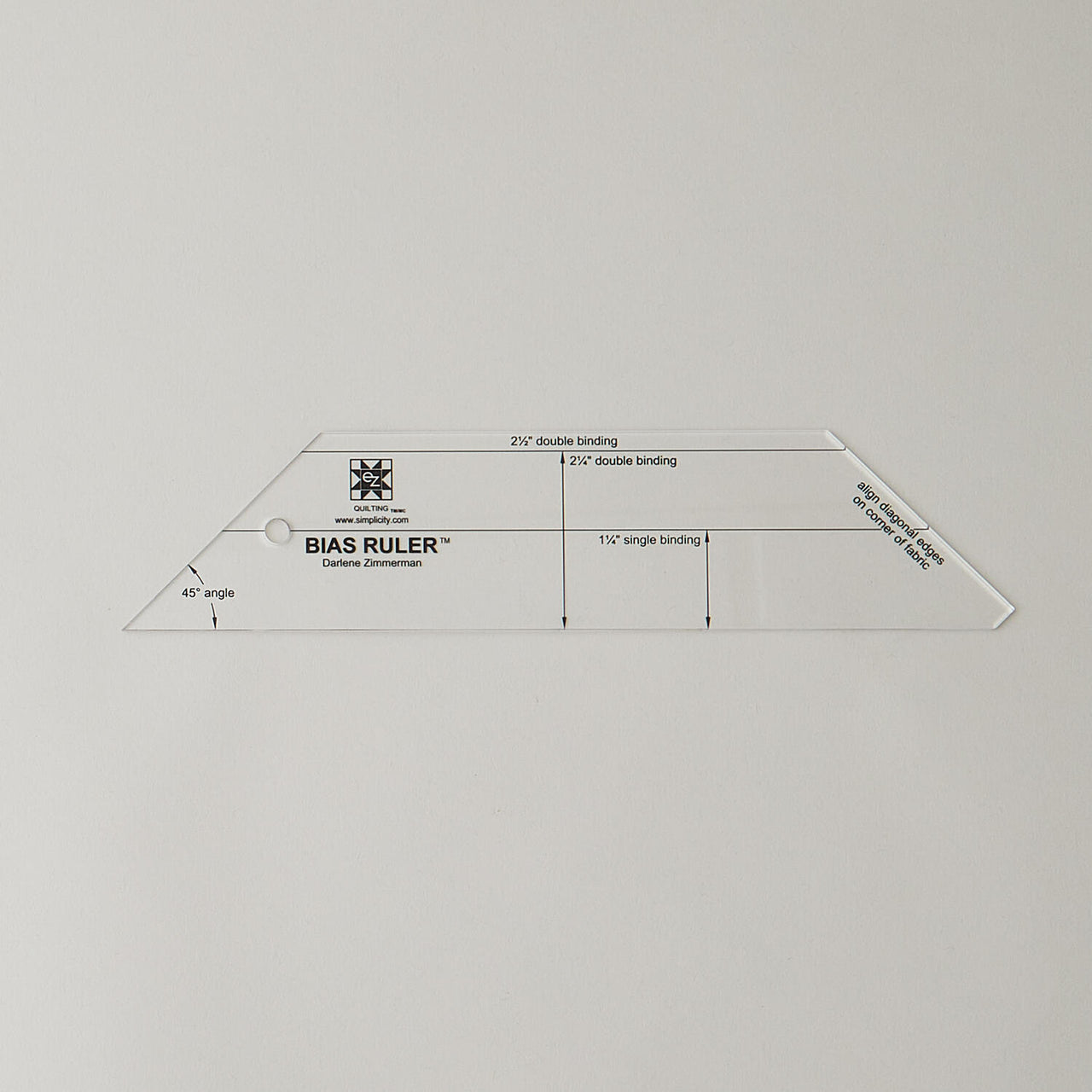 EZ Quilting Bias Ruler