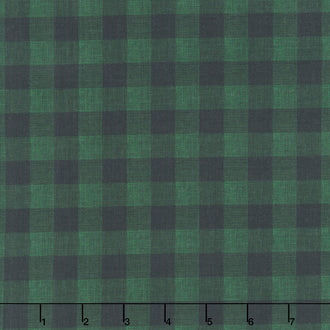 Fun on Tap - Sugarmaker Plaid Green Yardage