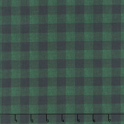 Fun on Tap - Sugarmaker Plaid Green Yardage