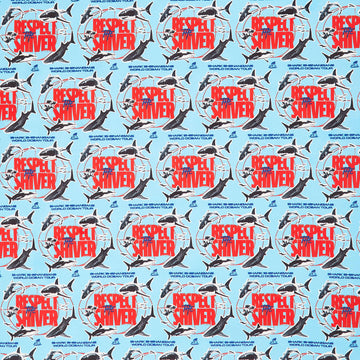 Shark Week - Respect the Shiver Blue Yardage