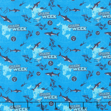 Shark Week - World Ocean Tour Blue Yardage