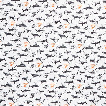 Shark Week - Predators White Yardage