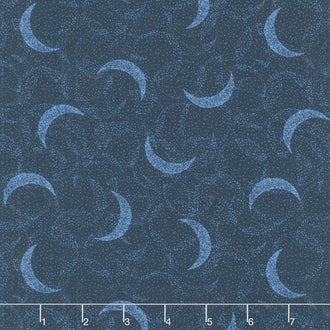 Celeste - Moondust Navy Yardage