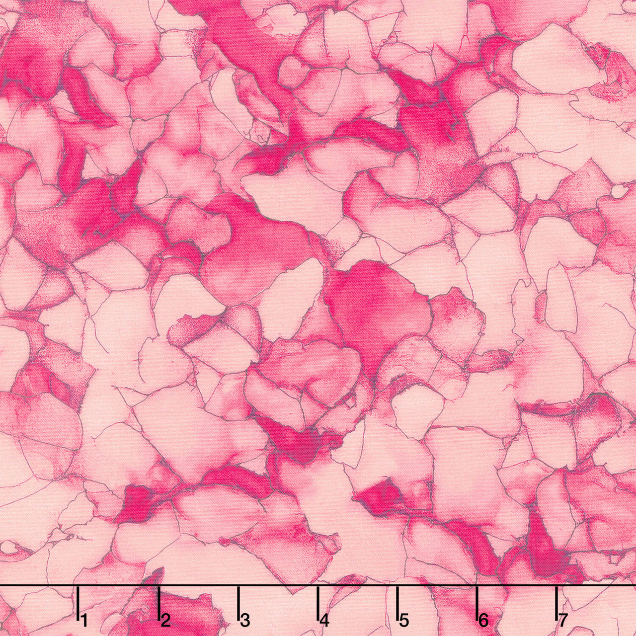 Flight of Beauty - Petal Mosaic Pink Yardage
