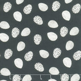 Hen House - Pretty Eggs Black Yardage