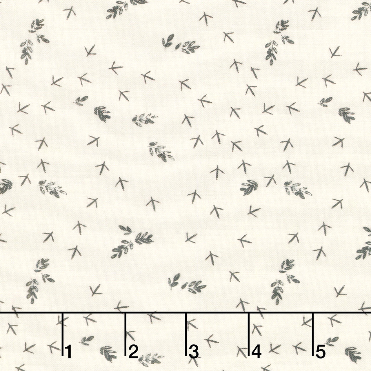 Hen House - Chicken Trail Off White Yardage