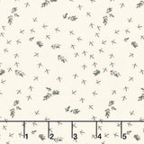 Hen House - Chicken Trail Off White Yardage