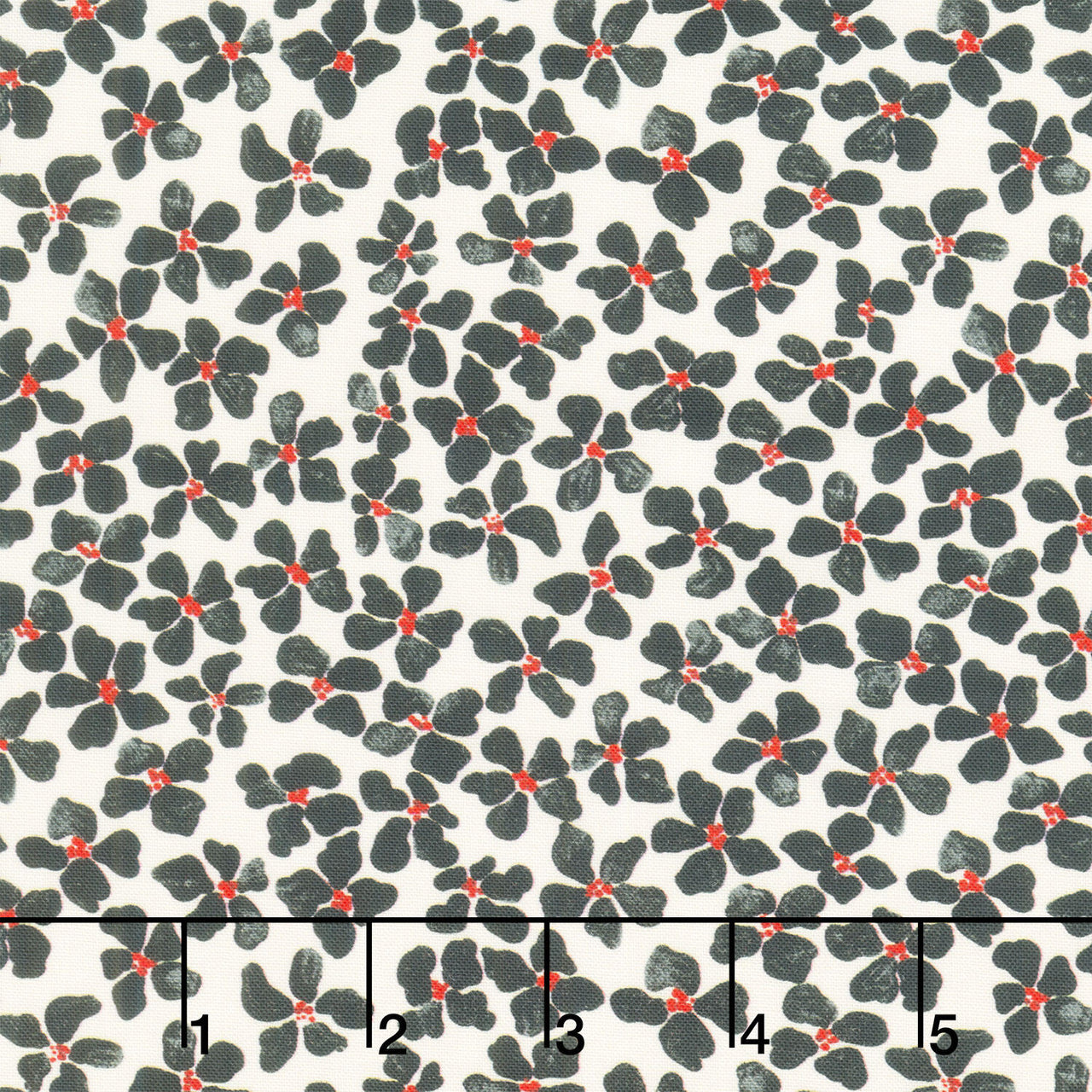 Hen House - Scattered Floral Off White Yardage