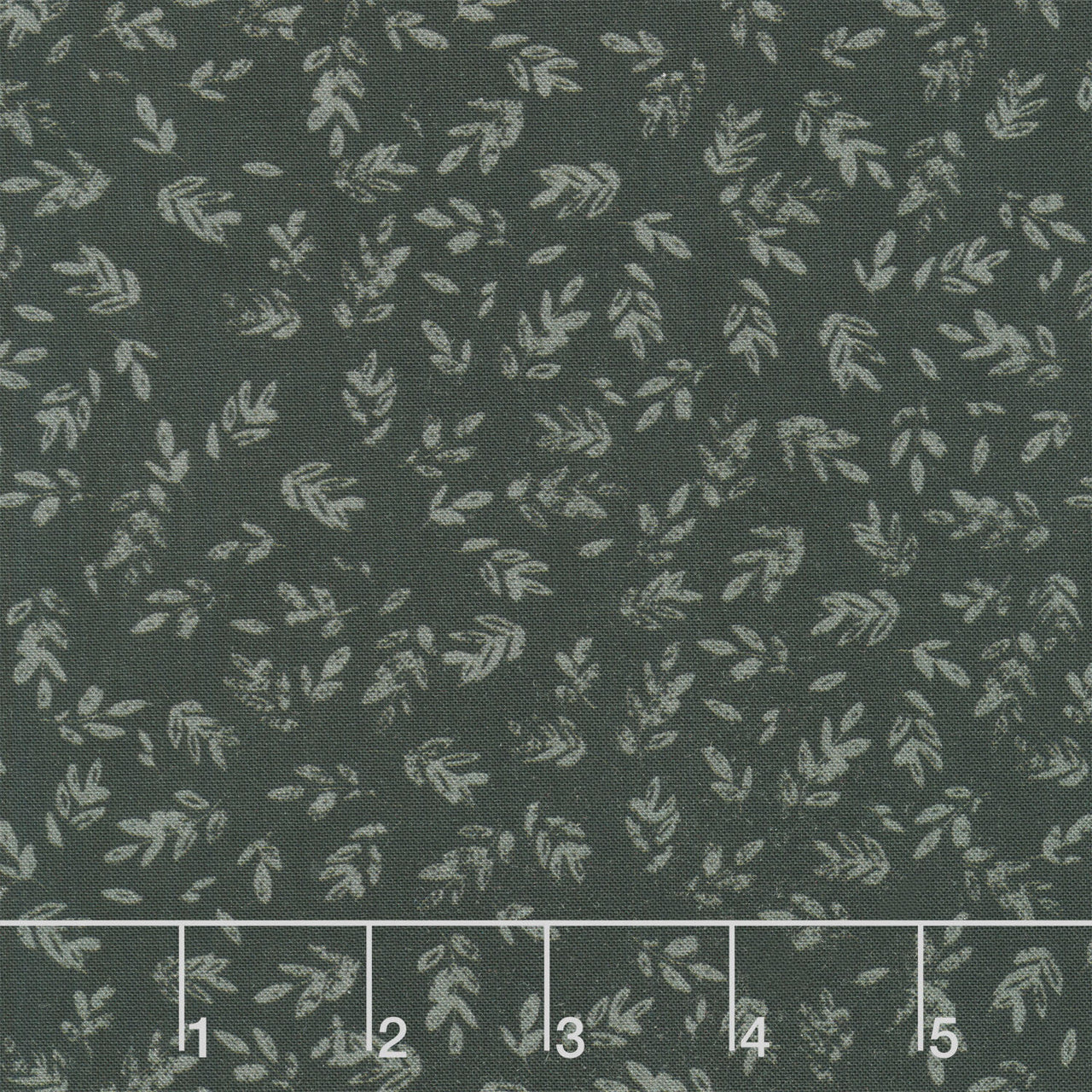 Hen House - Leaves Black Yardage