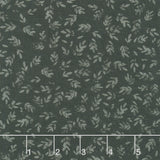Hen House - Leaves Black Yardage