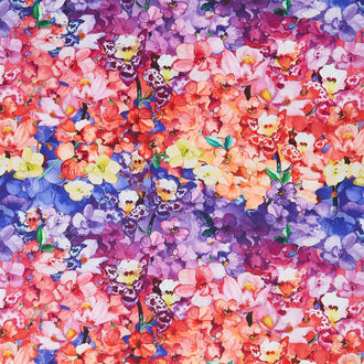 Monarch Gardens - Orchid Bouquet Yardage