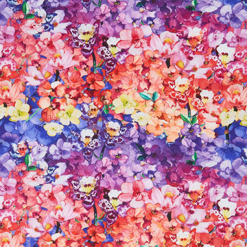 Monarch Gardens - Orchid Bouquet Yardage