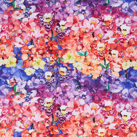 Monarch Gardens - Orchid Bouquet Yardage