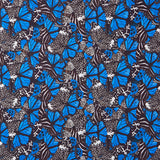 Monarch Gardens - Monarch Illusions Blue Yardage