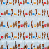 Apres Ski - Ski Winter Fun Multi Yardage