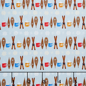 Apres Ski - Ski Winter Fun Multi Yardage