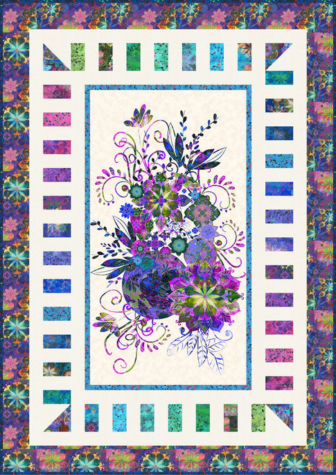 Charming Panels Free Quilt Pattern by Elise Lea