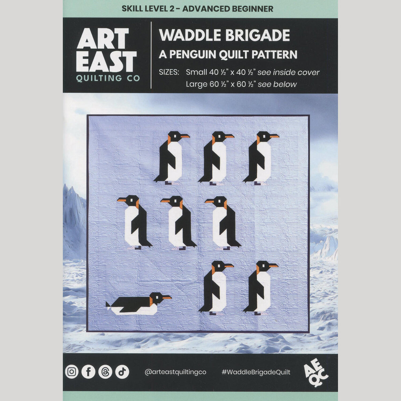 Waddle Brigade - A Penguin Quilt Pattern