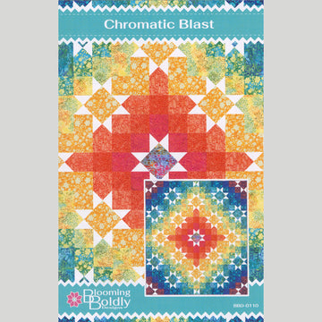 Chromatic Blast Quilt Pattern