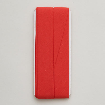 Callie Del Double Fold Quilt Binding 7/8" x 3yd - Scarlet