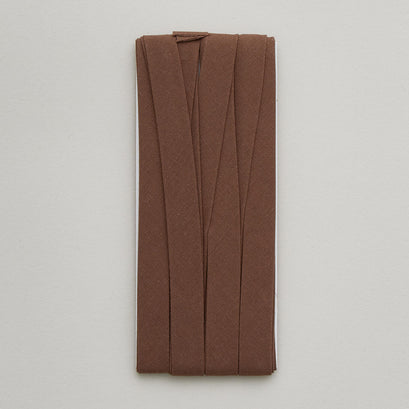 Callie Del Extra Wide Double Fold Bias Tape 1/2" x 3yd - Mocha