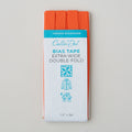 Callie Del Extra Wide Double Fold Bias Tape 1/2" x 3yd - Orange