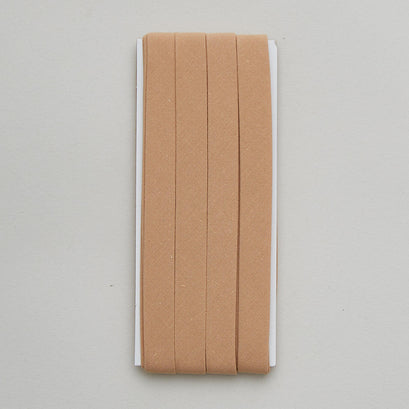 Callie Del Extra Wide Double Fold Bias Tape 1/2" x 3yd - Tan