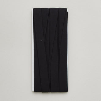 Callie Del Extra Wide Double Fold Bias Tape 1/2" x 3yd - Black