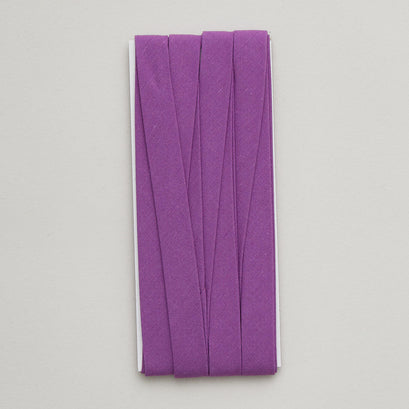 Callie Del Extra Wide Double Fold Bias Tape 1/2" x 3yd - Purple
