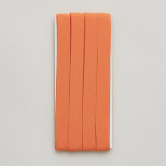 Callie Del Extra Wide Double Fold Bias Tape 1/2" x 3yd - Carrot