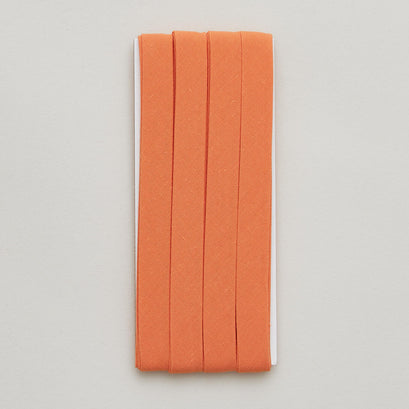 Callie Del Extra Wide Double Fold Bias Tape 1/2" x 3yd - Carrot