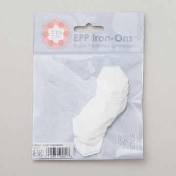Easy EPP Iron Ons™ - 5/8" Hexagon