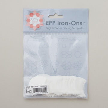 Easy EPP Iron Ons™ - 1-1/2" Clamshell