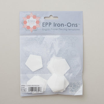 Easy EPP Iron Ons™ - 3/4" Pentagon