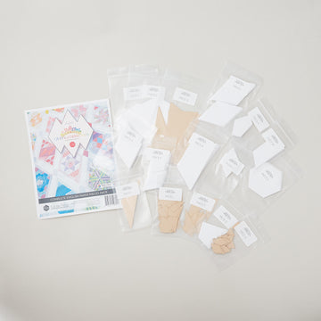 Queen of Diamonds Quilt Complete Paper Pieces Pack