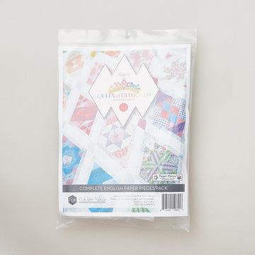 Queen of Diamonds Quilt Complete Paper Pieces Pack