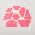 Tula Pink Tumbling Cosmos Acrylic Templates