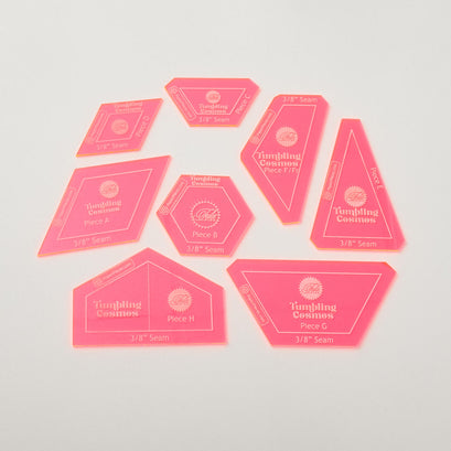 Tula Pink Tumbling Cosmos Acrylic Templates