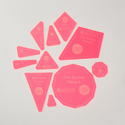 Tula Pink Tula Sunrise Acrylic Templates