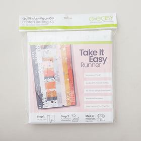 Quilt-As-You-Go Take It Easy Runner Batting Kit