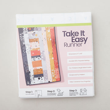 Quilt-As-You-Go Take It Easy Runner Batting Kit