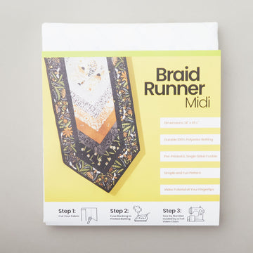 Quilt-As-You-Go Braid Runner Midi Batting Kit