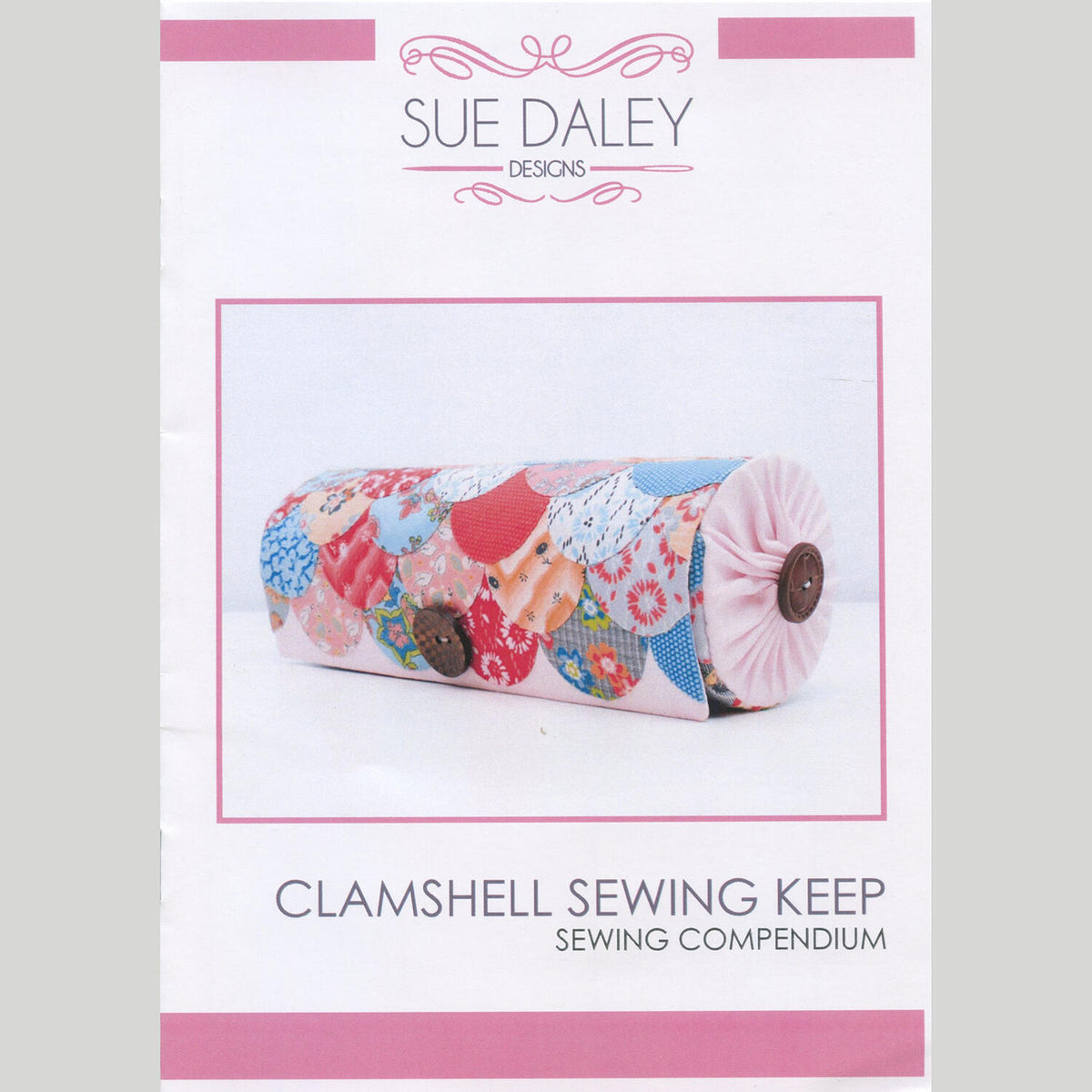 Clam Shell Paper Security Pattern Sue Daley Clamshell Sewing Keep Pattern
